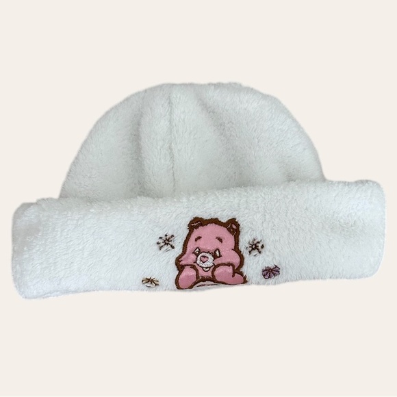 Y2K Care Bears Baby Infant Winter Beanie Hat Cap Like New Condition - Picture 2 of 16
